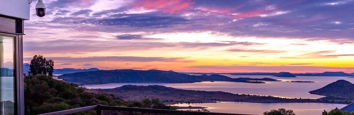 View from Gariepview accommodation
