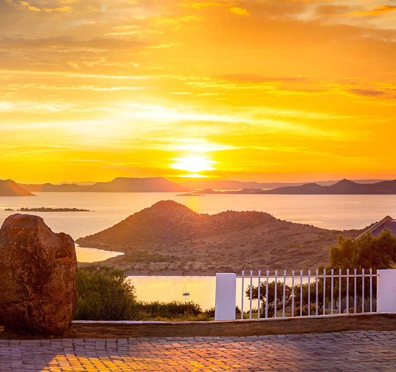 View from Gariepview accommodation